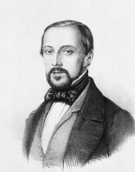 Retrato ilustrado de Rudolf Ludwig Carl Virchow