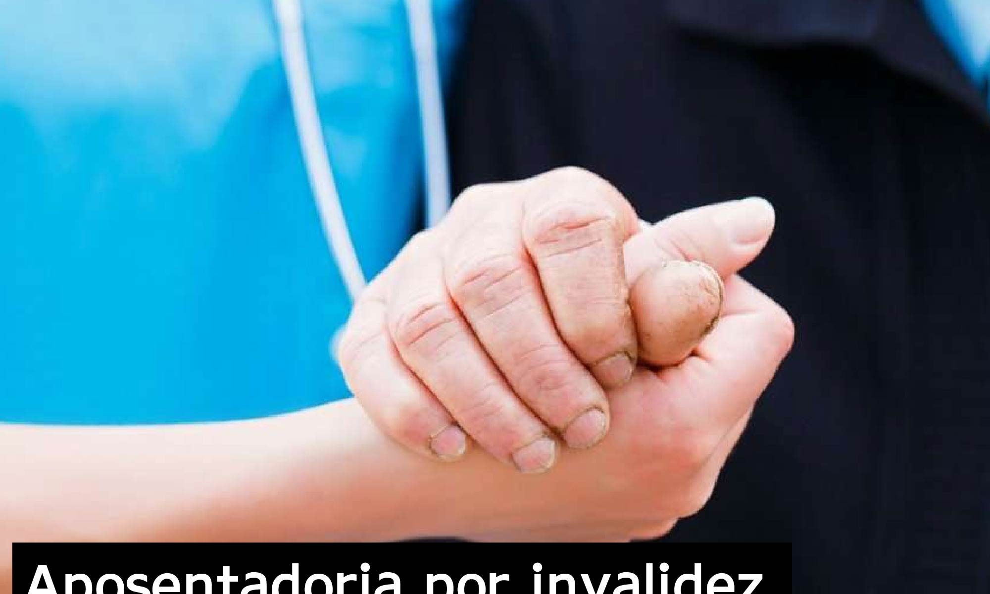 imagem de duas pessoas dando as mãos uma dela é um médico. Está escrito: " Aposentadoria por invalidez, aposentadoria da pessoa com deficiência e auxílio-doença" #direitospcd e há a logo da retina brasil