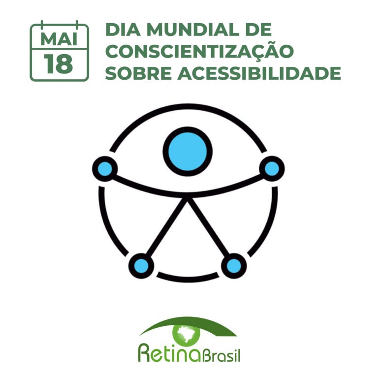18 de maio de 2023 - 12º Dia Global de Conscientização sobre Acessibilidade  (GAAD) — Retina Brasil